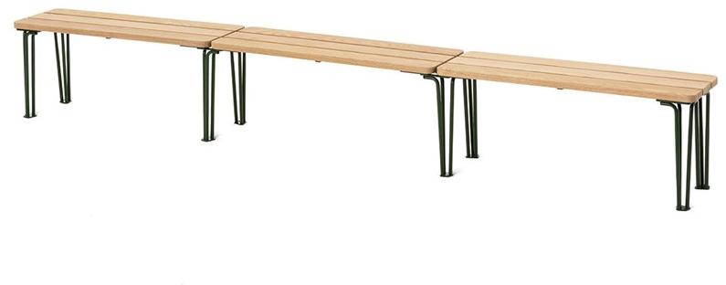 Nola Industrier Садовая скамейка из стали и дерева Gard sun-id-1458252 - Вид №1