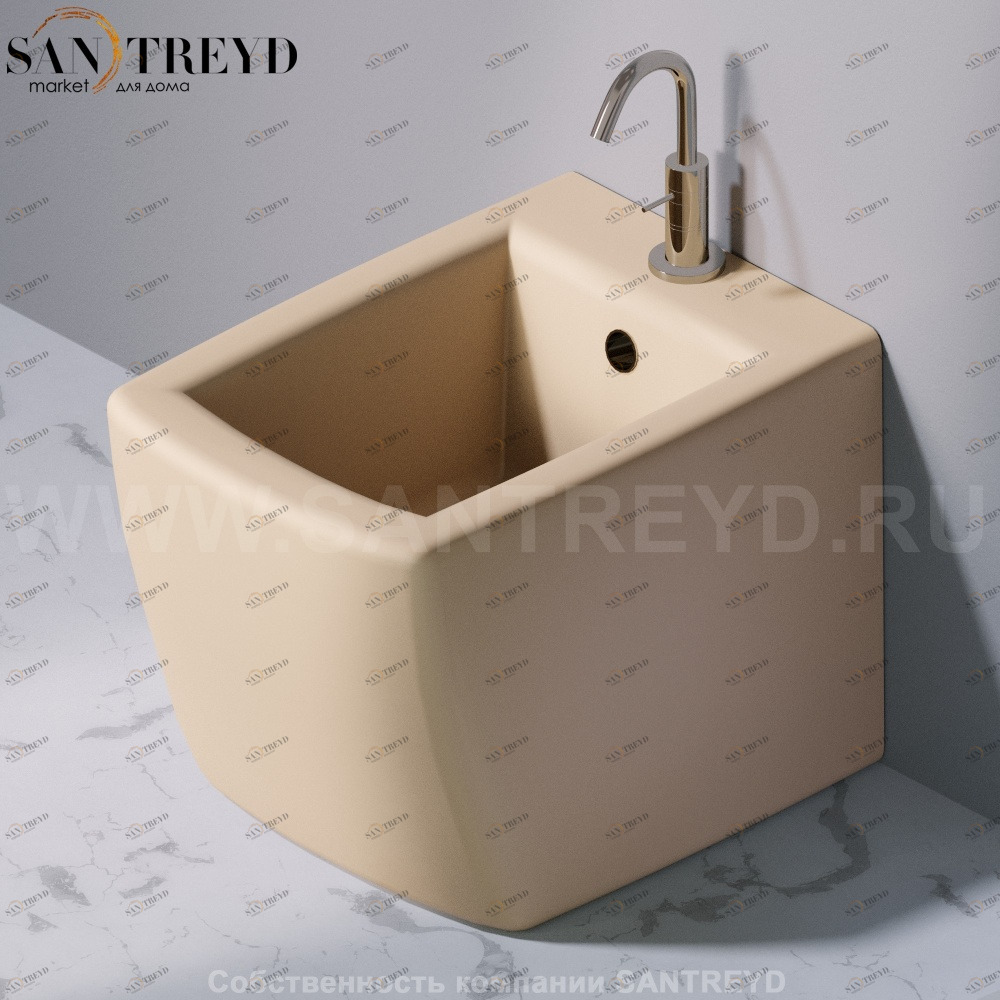 S502131 Биде напольное SQUARE A. e T. Italia AeT ITALIA