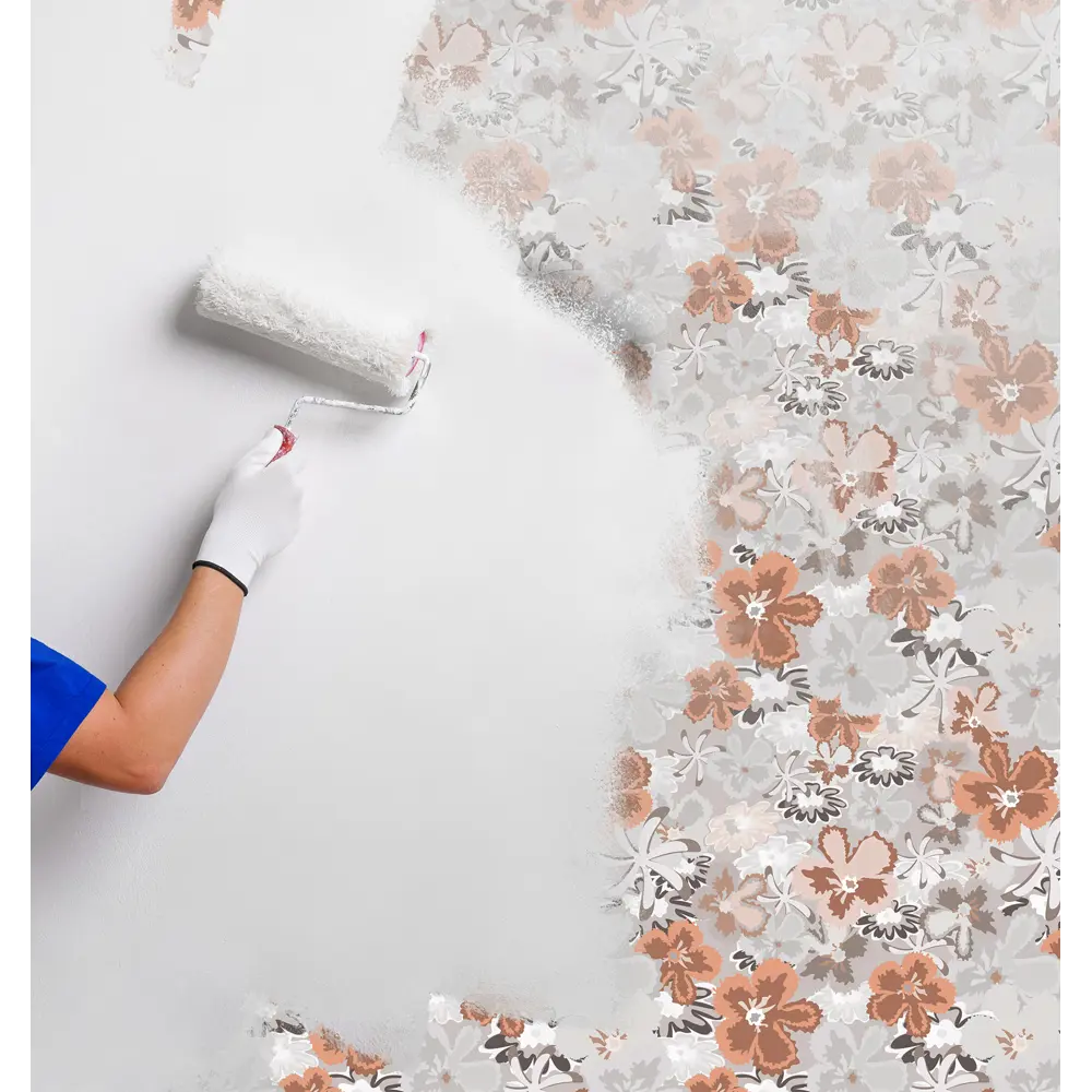 Краска Luxens для обоев - матовая моющаяся белая база А 1 л 84181008 STLM-0047054 - Вид №3