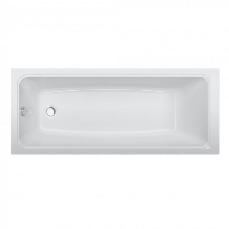 W90ASET-170W90BS80CT Ванна 170x70 с каркасом и шторкой на борт ванны W90BS-080-140CT AM.PM Gem - Вид №1