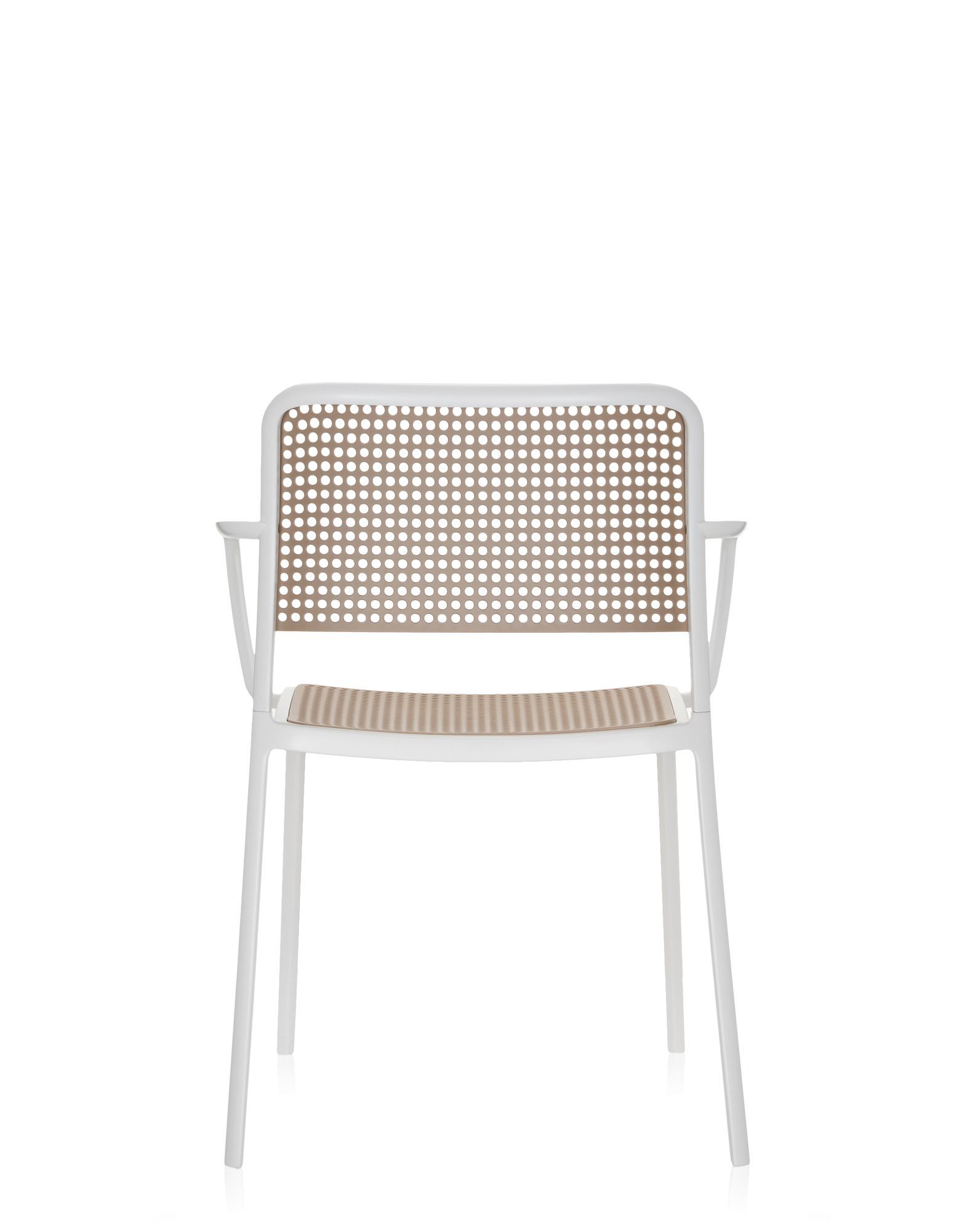 Алюминиевый штабелируемый стул с подлокотниками Kartell AUDREY ARCH-00131183 - Вид №5