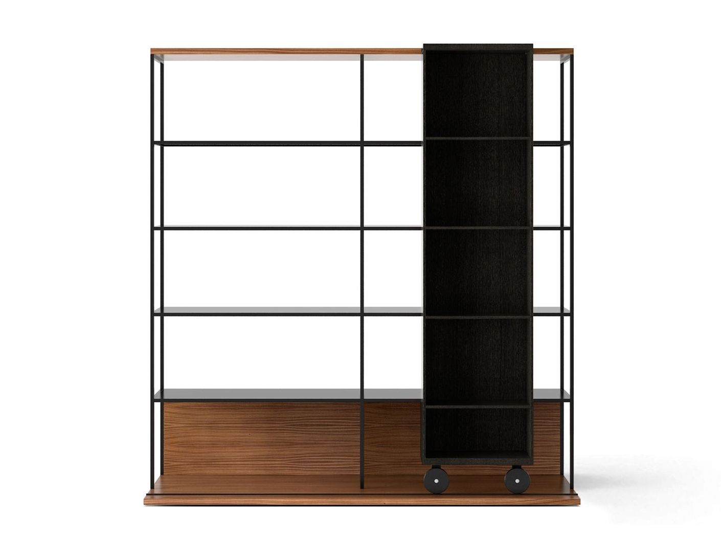 Книжный шкаф из МДФ на колесах Punt Literatura ARCH-00064312 - Вид №34