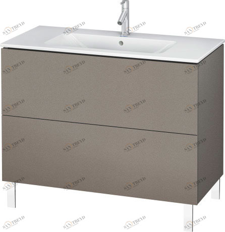 LC662701414 L-Cube Тумбочка напольная Терра, декор Duravit