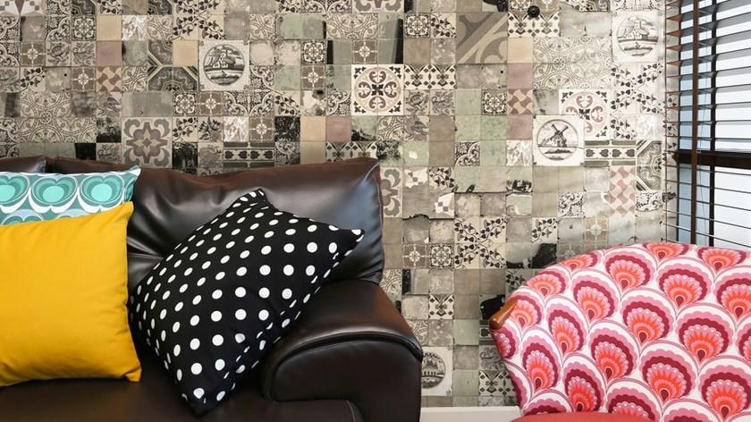 GLAMORA Виниловые обои с эффектом цемента Template sun-id-1419789 - Вид №1