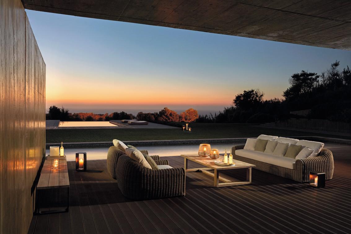 MNST1078 Журнальные столики teak 180см x 90см Manutti Siena - Вид №5