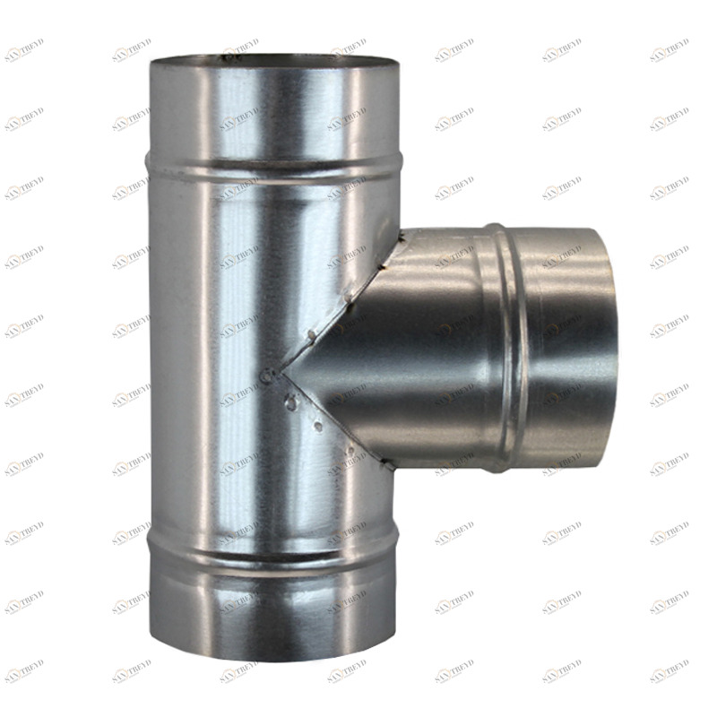 Тройник круглый (оц. сталь) d250/250/250 Santreyd 00-0232-018