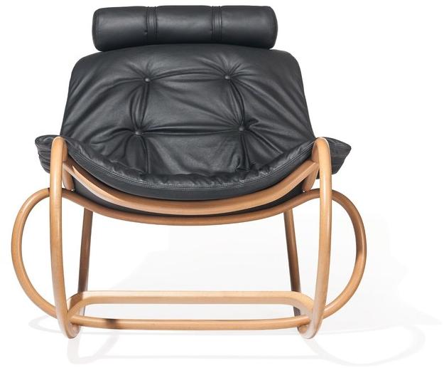 TON Кресло-качалка в коже sun-id-1430186 - Вид №7