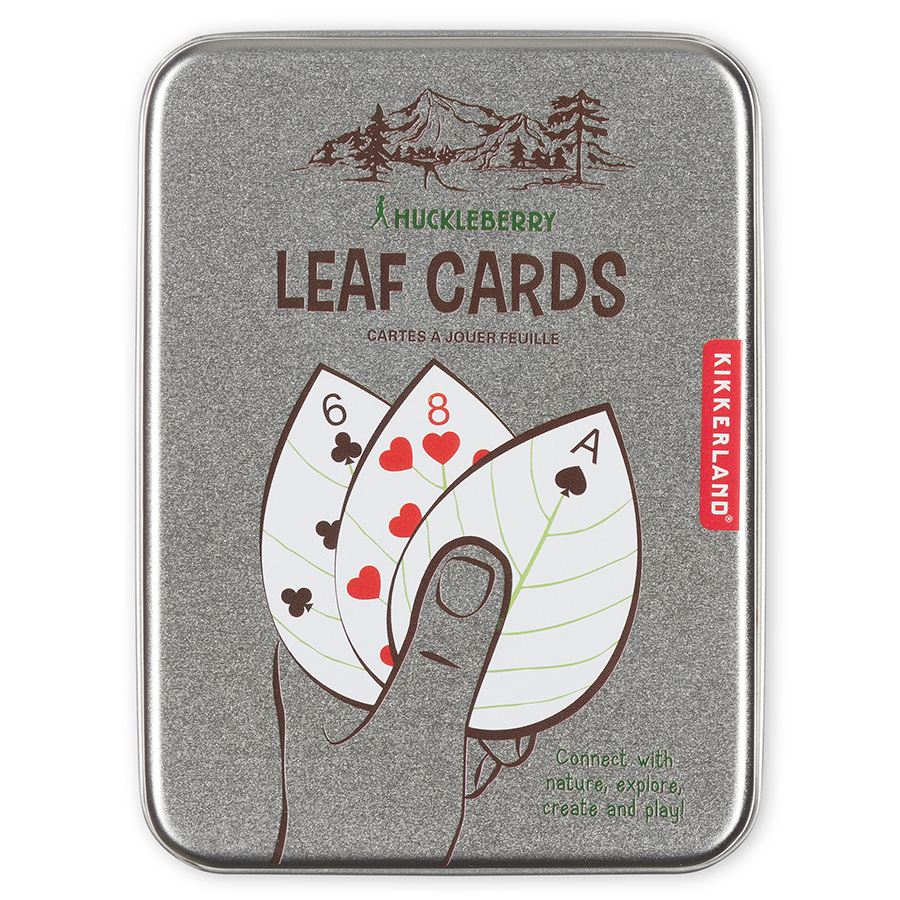 HB24 Колода карт huckleberry leaf Kikkerland  - Вид №2