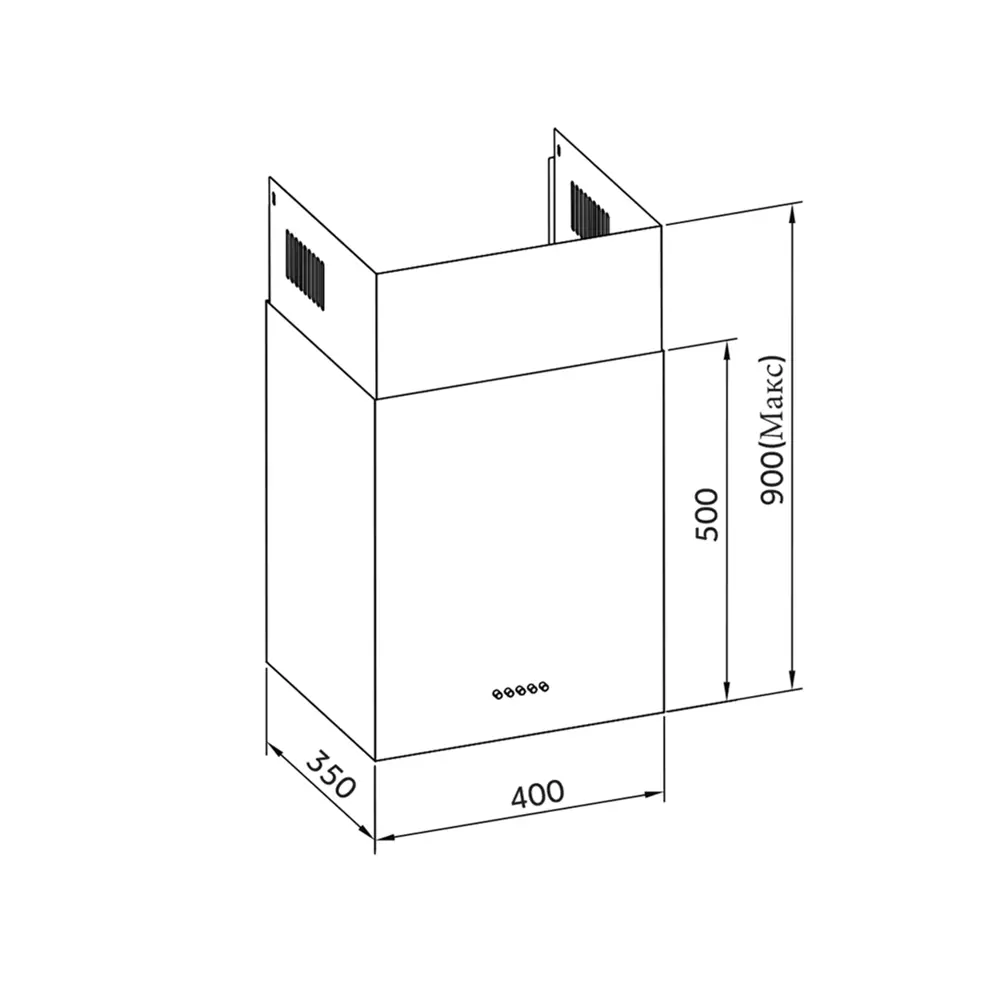 Вытяжка ORE A Plus - стильное решение для чистой кухни 82496319 STLM-0028663 - Вид №7