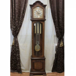 Часы напольные деревянные коричневые орех Sars 451 SARS ДИЗАЙНЕРСКИЕ 00-3967433 Коричневый