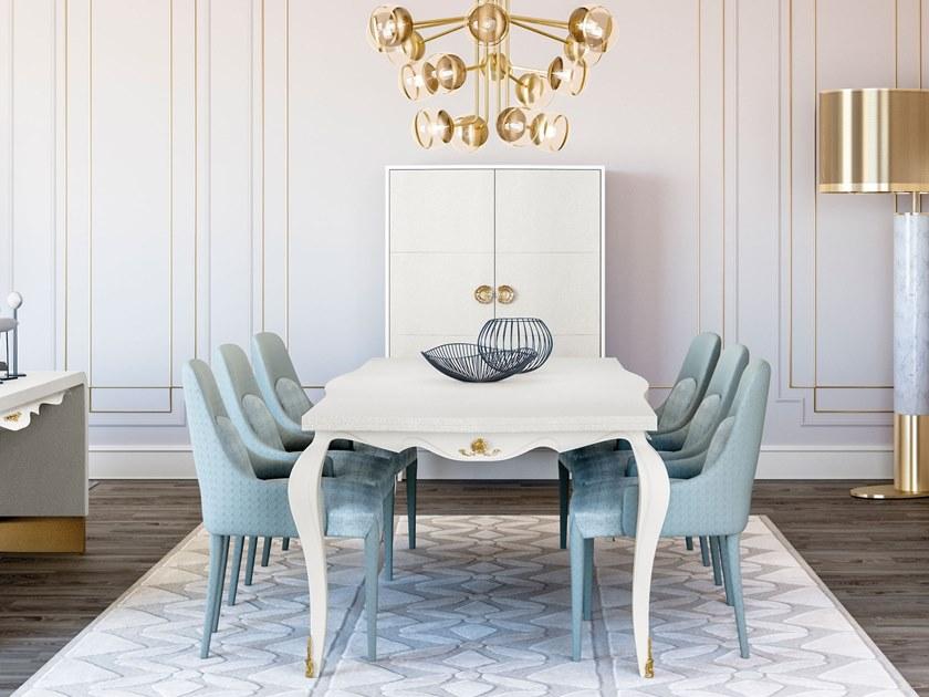 Jetclass Квадратный лакированный журнальный столик Twiggy Jtg207b, jtg207c - Вид №3