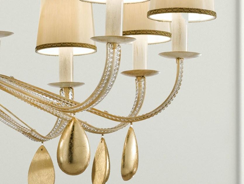 Masiero Металлическая люстра с кристаллами Noblesse sun-id-1502605 - Вид №2