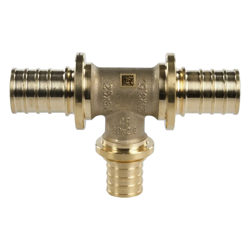 Тройник переходной REHAU 25×20×25 мм для систем отопления и водоснабжения 89384175 РЕХАУ STLM-1471313