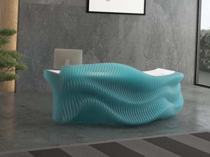 Стойка регистрации из фанеры MYWOODREAM TOKYO ARCH-00114482 - Вид №1