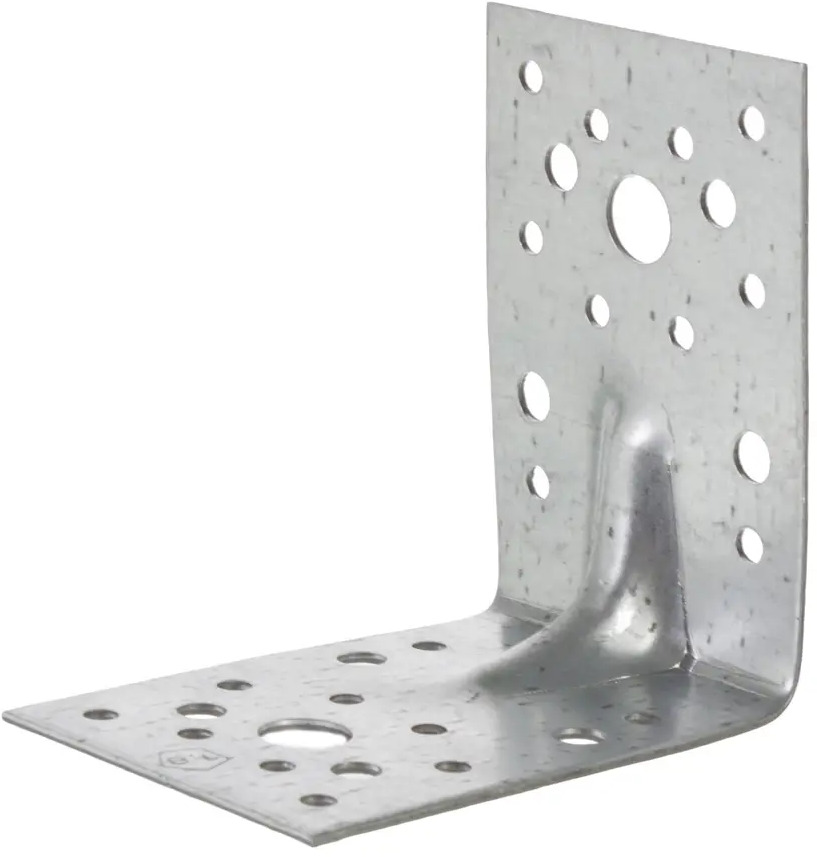 Усиленный крепежный уголок КРЕПКО-НАКРЕПКО 90×90×65 мм 18739209