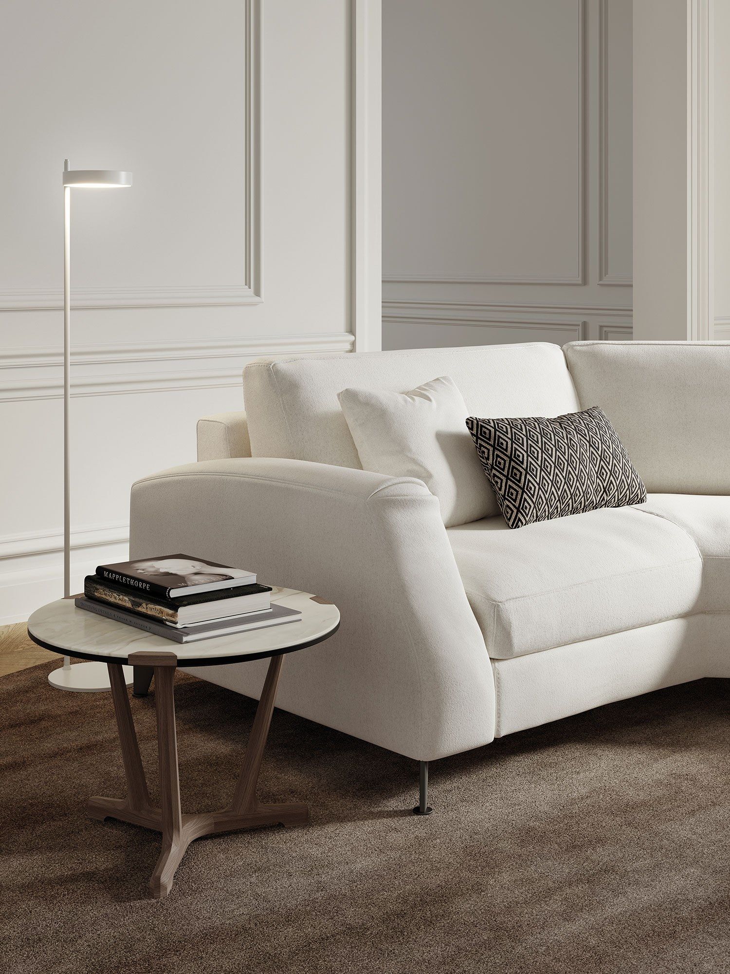 Съемный диван из ткани Frigerio Davis ARCH-00017710 - Вид №3