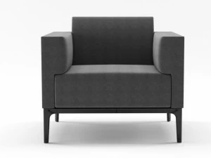 Grado Design Кресло из ткани с подлокотниками Dada cube Dad-sf-cb-1s