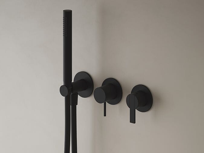 Смеситель для душа с 3 отверстиями и ручным душем Inbani CODE CD086 ARCH-00069673