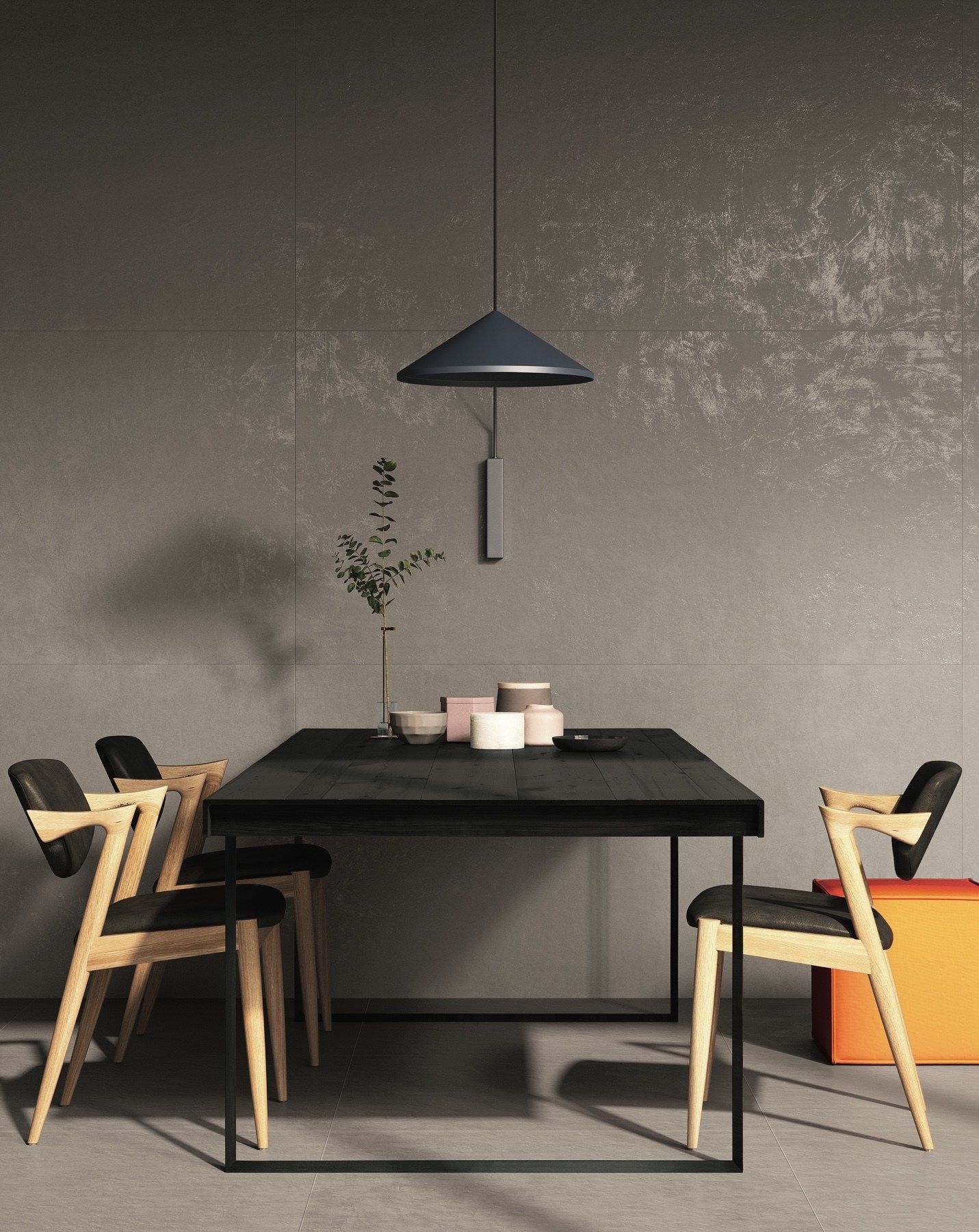 Напольное покрытие из керамогранита для внутреннего и наружного применения с эффектом смолы Casalgrande Padana Granitoker ARCH-00007414 - Вид №4