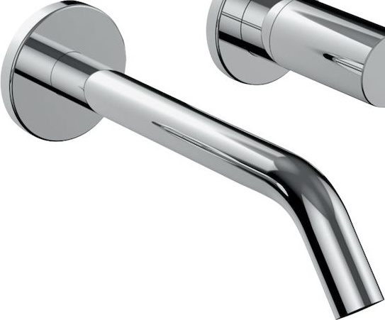 H3123360041201 Встраиваемый в стену двухвентильный смеситель для раковины, с изливом 175 мм LAUFEN PRO - Вид №1