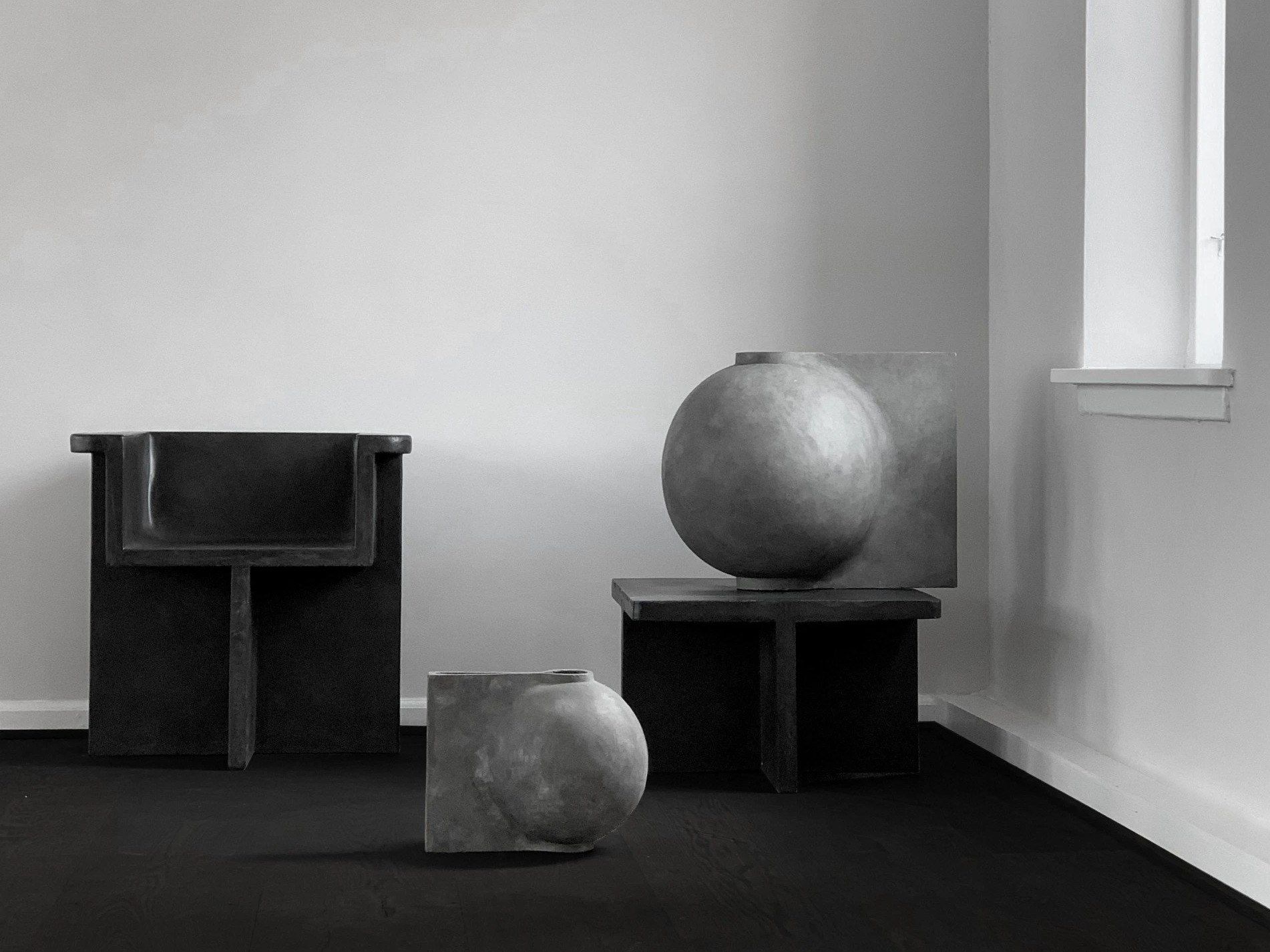 Квадратный журнальный столик из волокнистого бетона 101 Copenhagen Brutus ARCH-00105790 - Вид №3