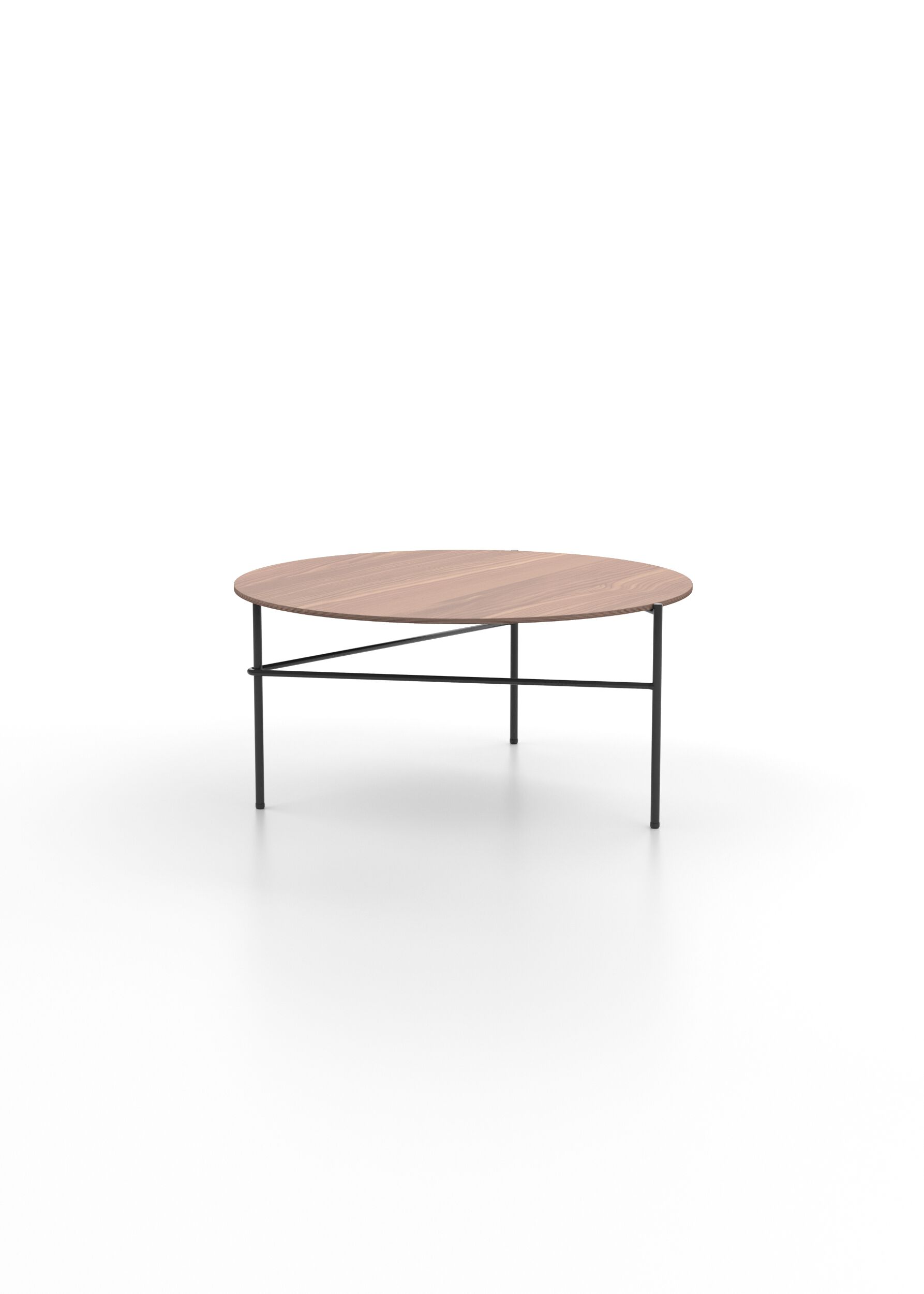 Круглый стол из стали и дерева Omelette Editions DOWNTOWN ARCH-00025518 - Вид №4