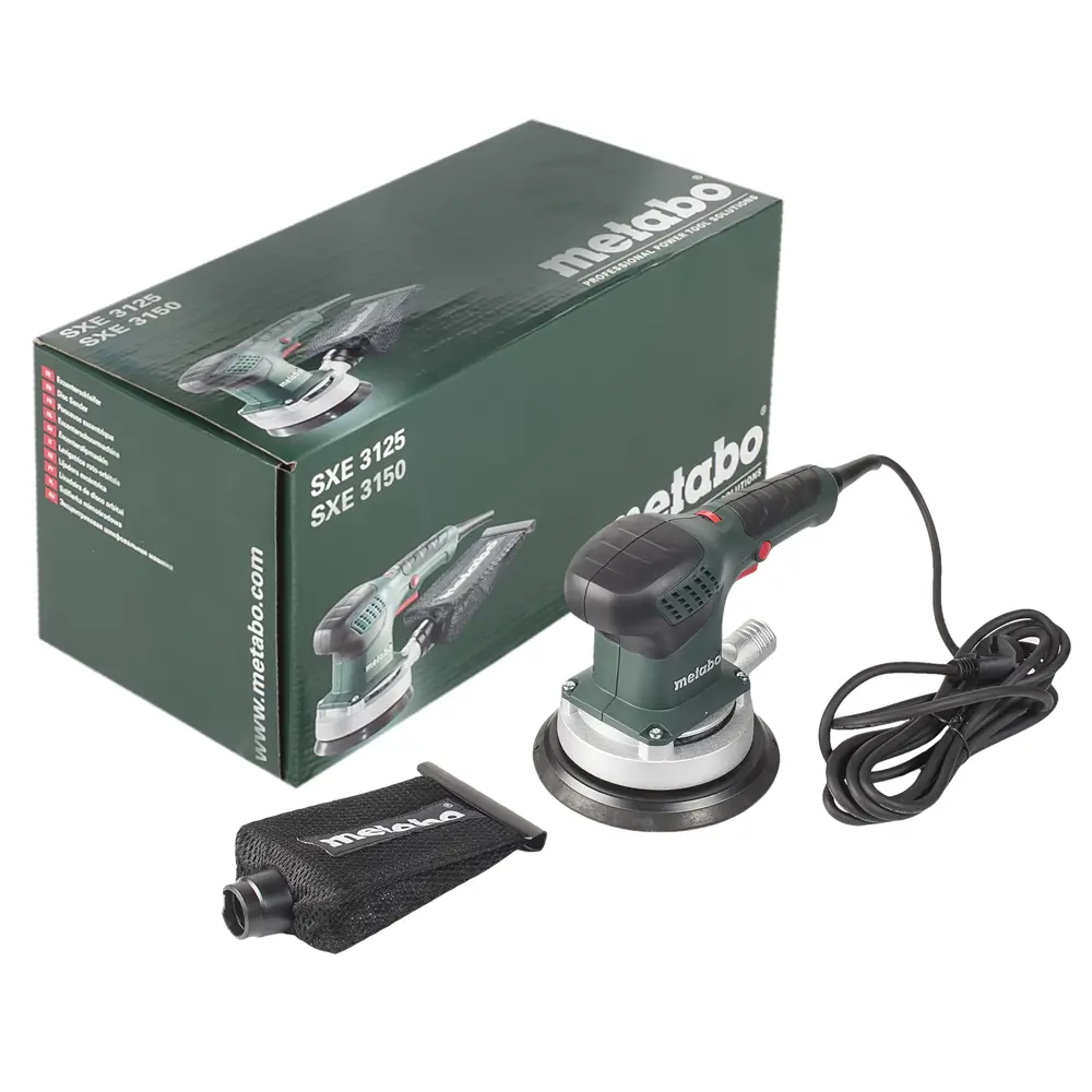 Эксцентриковая шлифовальная машина Metabo SXE 3150, 310 Вт, 150 мм 18119350 STLM-2059060  - Вид №4