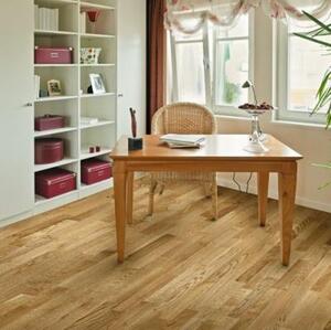 Паркетная доска Maestro Club Symphony-3 Антик 7059 Ясень Натур (Гладкая) 2283х194 мм.