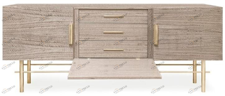 ANA ROQUE INTERIORS Комод деревянный с откидными дверцами Luxury sun-id-1452017