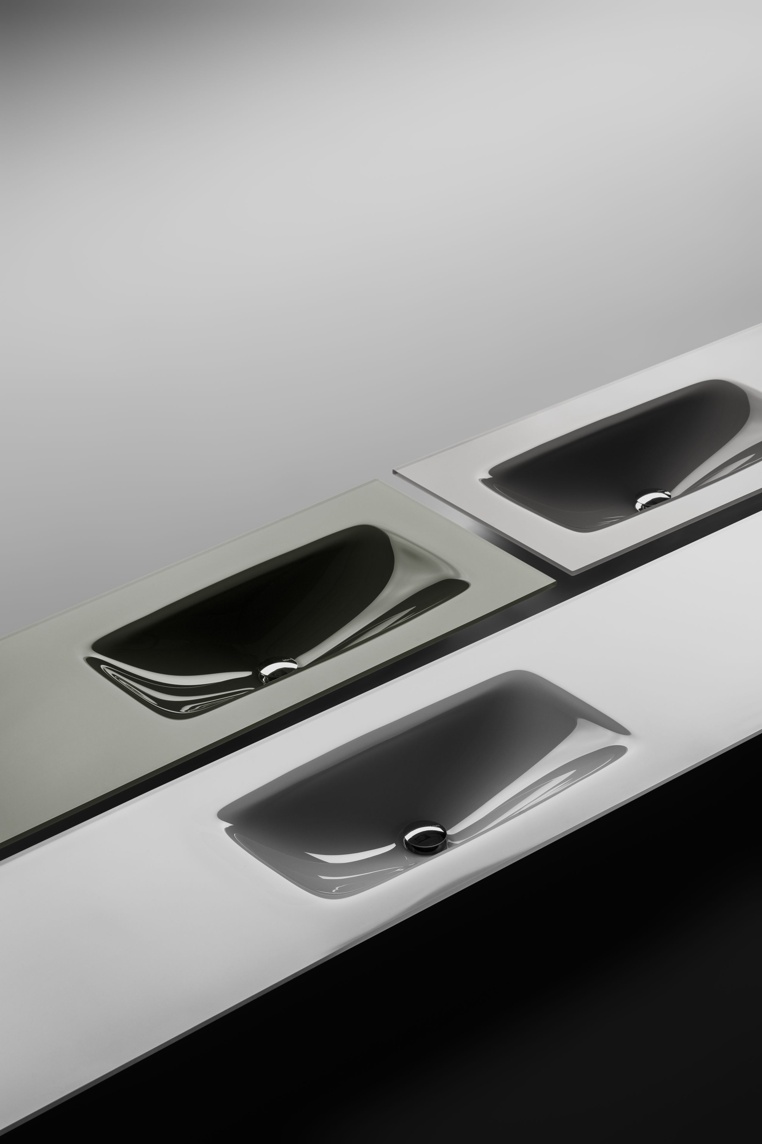 Стеклянная раковина с столешницей Falper VETRO ARCH-00121037 - Вид №2