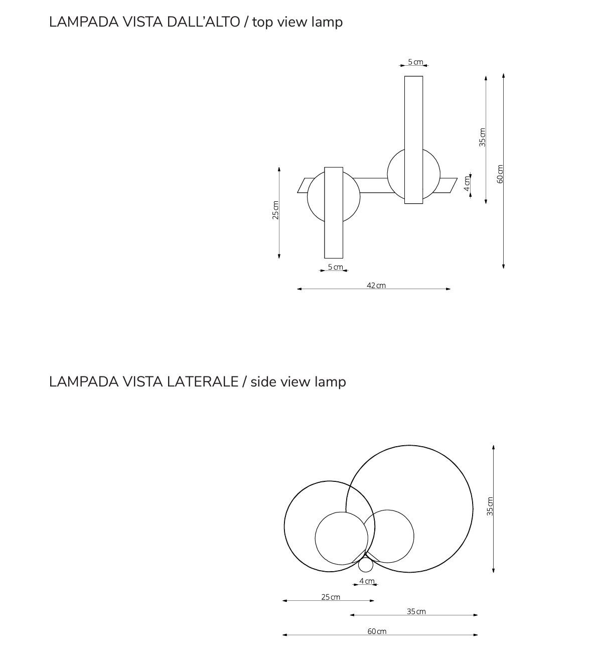 Металлическая настольная лампа RIFLESSI Bubble ARCH-00000322 - Вид №1