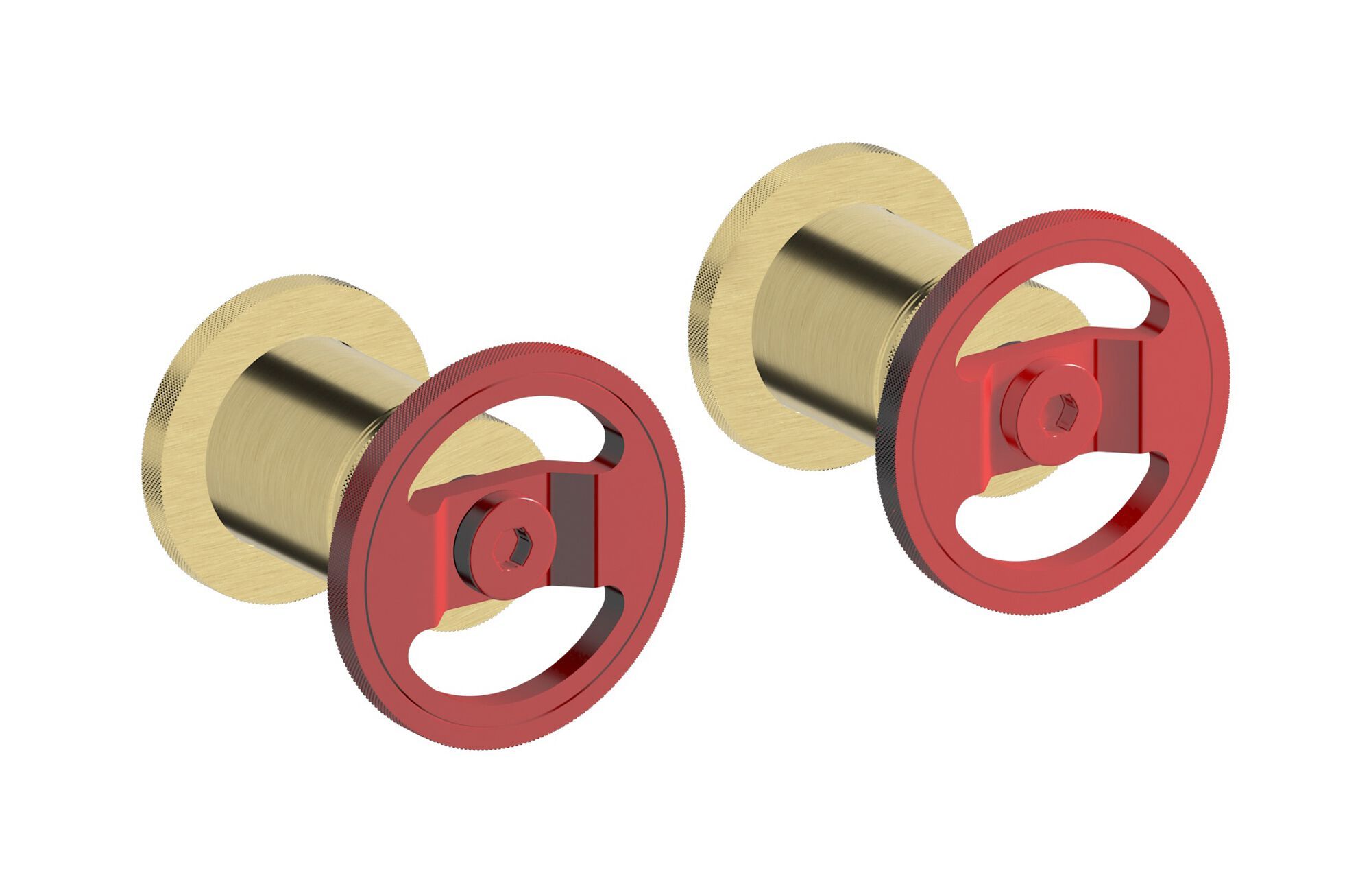 Встраиваемый смеситель для душа с 2 отверстиями IB Bold ARCH-00044133 - Вид №9