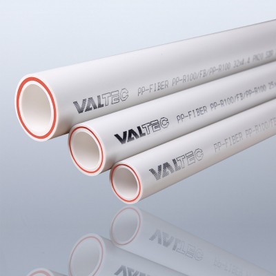 VTp.700.FB20.63 Полипропиленовая труба, армированная стекловолокном VALTEC PP-FIBER PN 20 Valtec 63 мм  - Вид №1