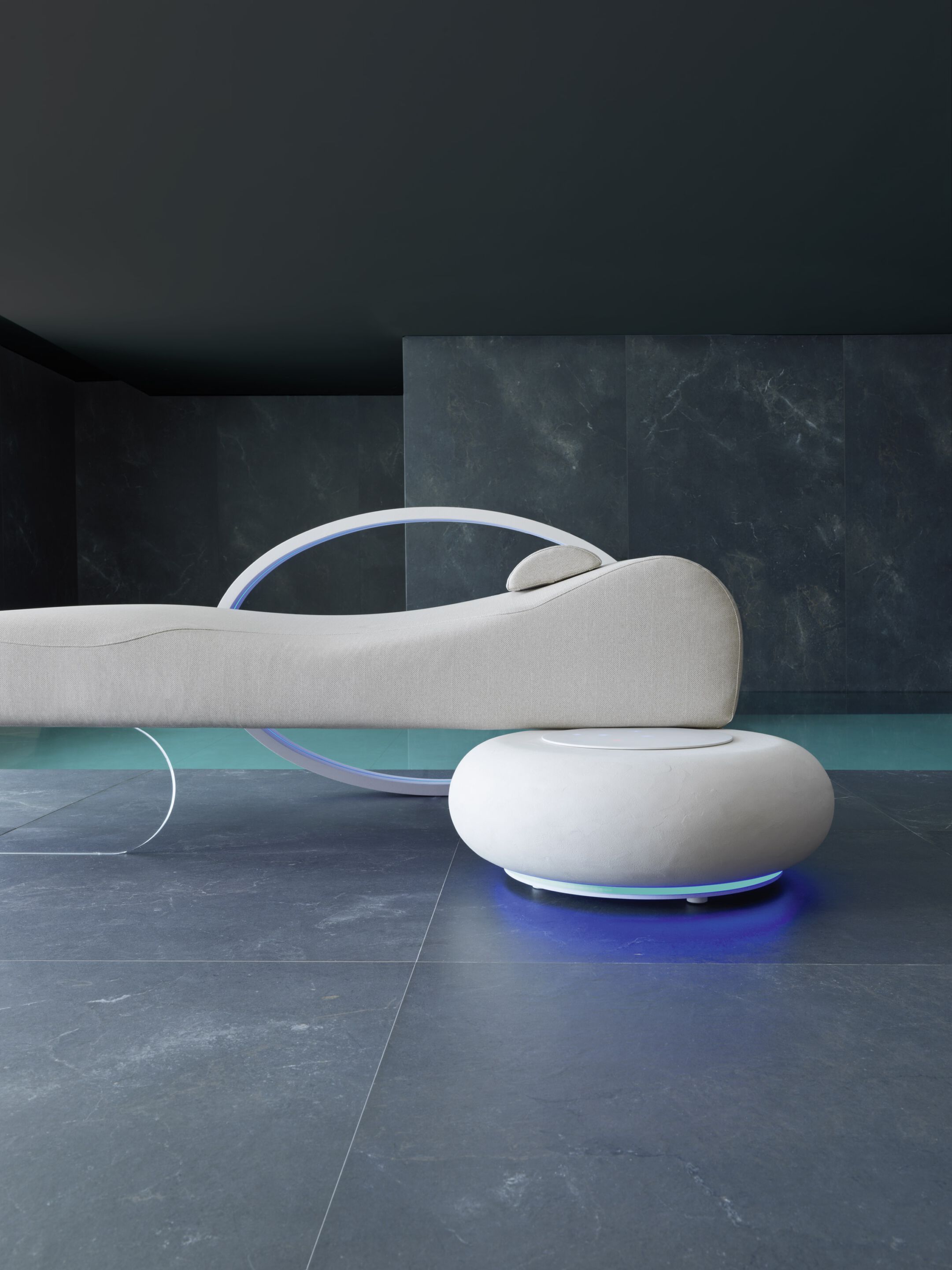 Фиксированная тканевая кровать с хромотерапией Varaschin WELLNESS THERAPY ARCH-00063555 - Вид №4