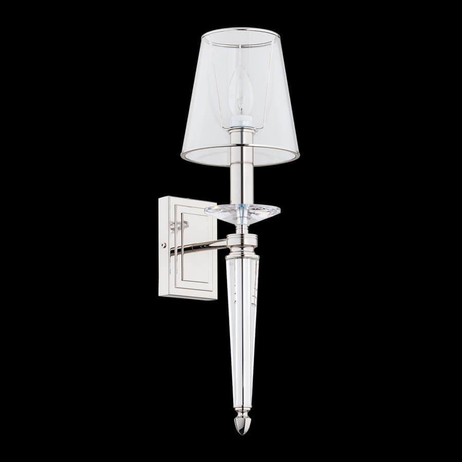 Бра настенное серебристое Kutek Dalila DAL-KD-1(BN/A) KUTEK DALILA 00-3888813 Серебро  - Вид №1