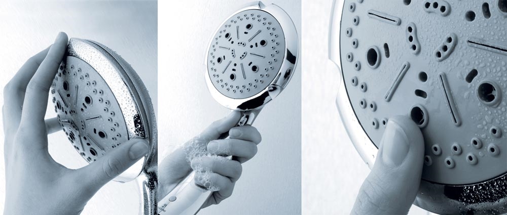 B00102 Душевая лейка OCEAN/4 Ø 121 mm BOSSINI  - Вид №4