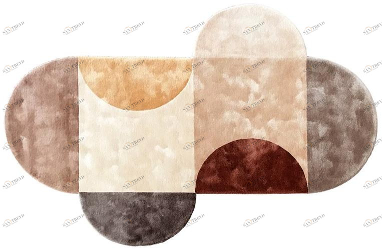 Casalis Ковер ручной работы с геометрическими мотивами sun-id-1396375