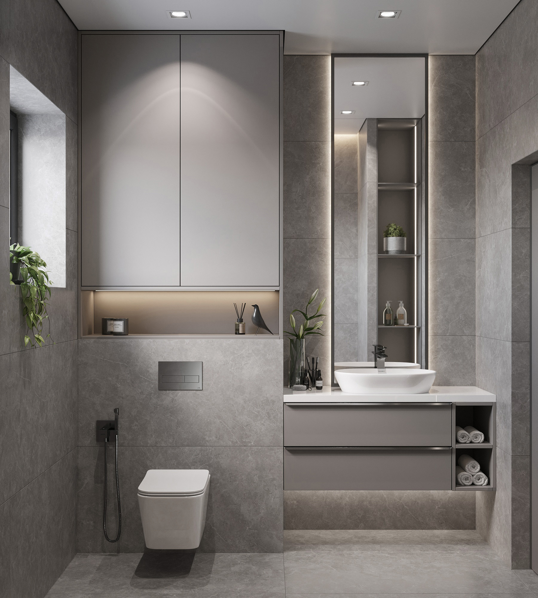 Керамогранит OVIEDO GRIS 60х120 Creanza SL1002-A