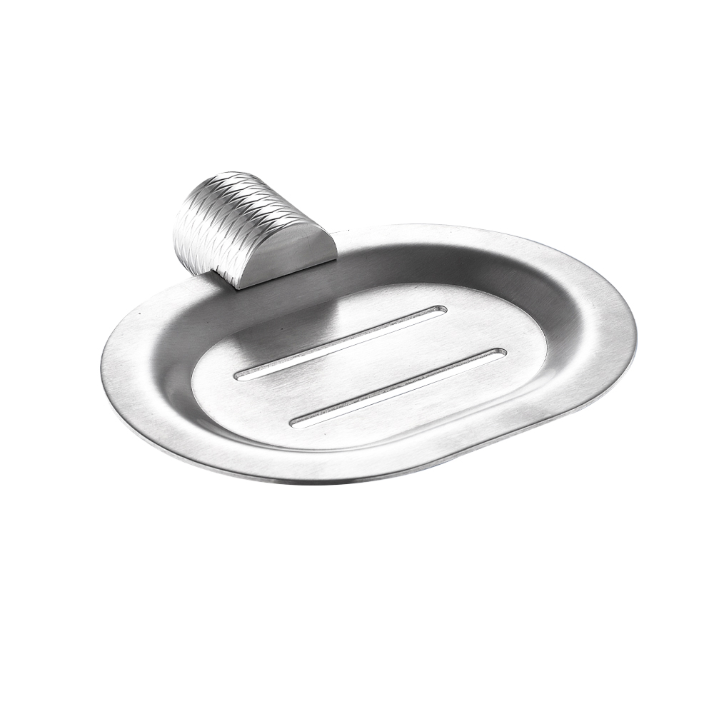 GFmark - Мыльница металлическая, литая, из нержавеющей стали с резным креплением, код: 81395 