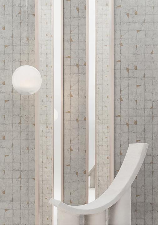 Wall&decò Экологические обои с тиснением Essential wallpaper 2019 sun-id-1500200 - Вид №4