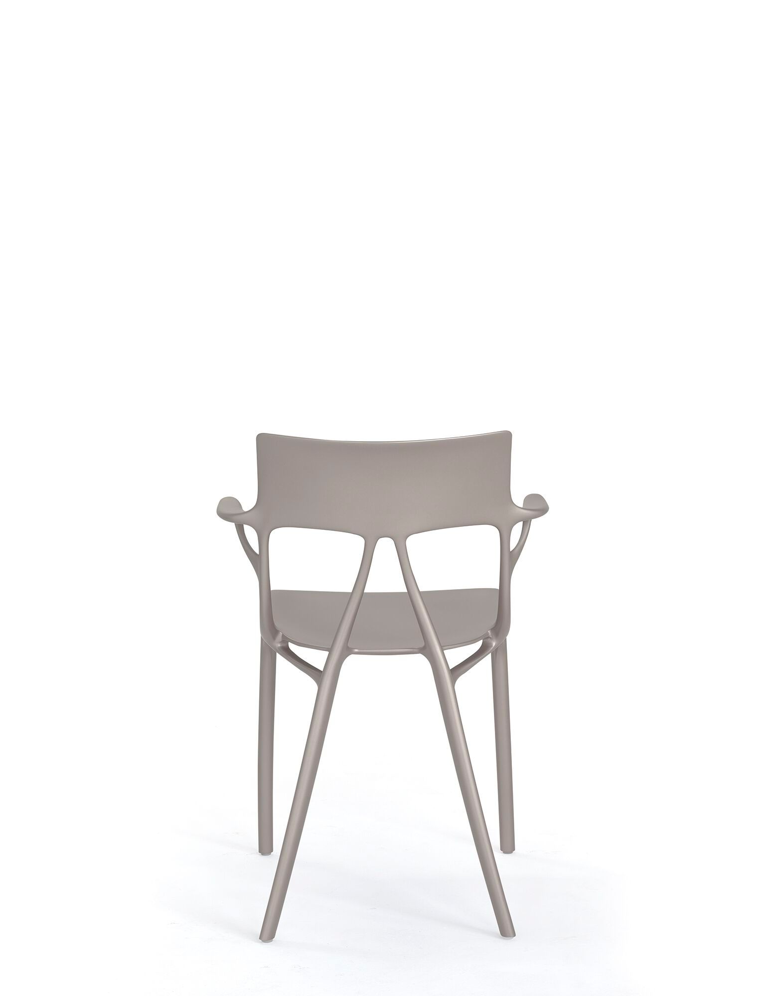 Стул из переработанного инженерного пластика с подлокотниками Kartell A. I ARCH-00030054 - Вид №52