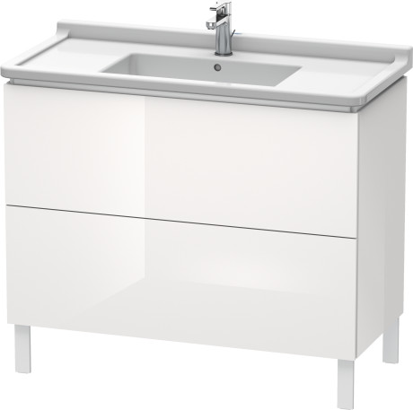 Тумбочка напольная L-Cube #LC6610 1020 x 469 мм Duravit LC661008585 - Вид №2