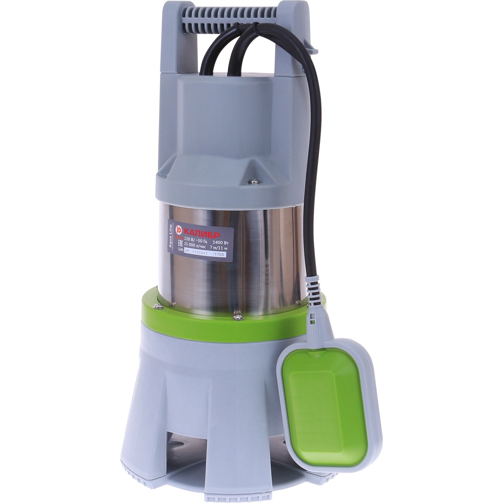 65667 Калибр Насос погружной центробежный (фекальный) НПЦ-1400У  - Вид №2