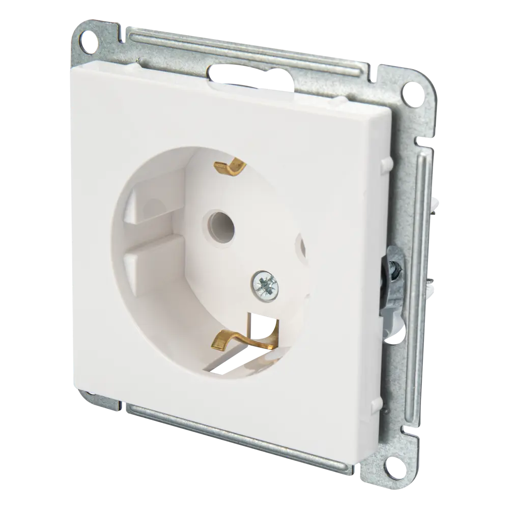 SYSTEME ELECTRIC W59 - Розетка скрытого монтажа с заземлением 18799068 STLM-0012734 - Вид №1