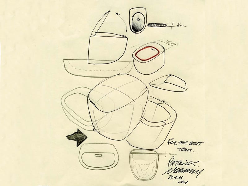 Керамический туалет Ceramica Flaminia Mono' ARCH-00076106 - Вид №4