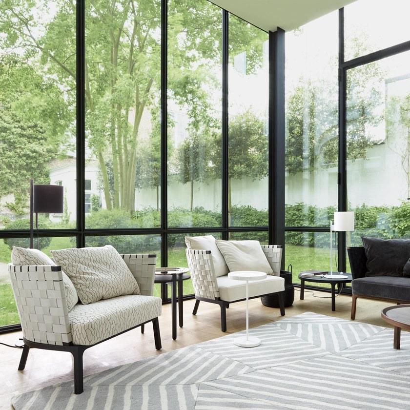 Ligne Roset Настольная лампа со стальным основанием и абажуром из хлопка Magnet lamp 10072440-10072780 - Вид №3