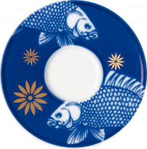 10582671 Sieger by Furstenberg Чашка для эспрессо закругл. с блюдцем Sieger by Furstenberg "Комната чудес" 80мл Фарфор