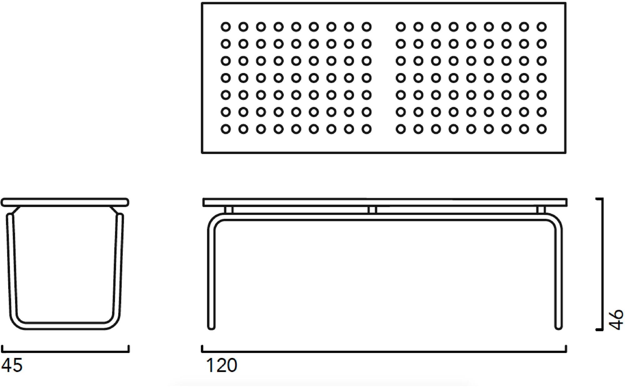 Crassevig Модульная скамья из hpl Maki sun-id-1443023 - Вид №9