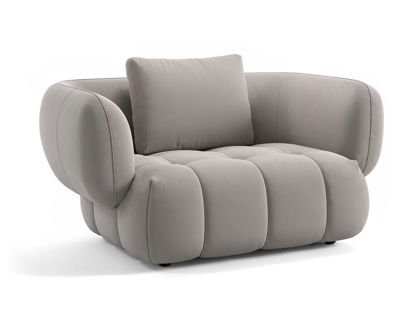 Кожаное кресло с подлокотниками Sofanella море ARCH-00078016