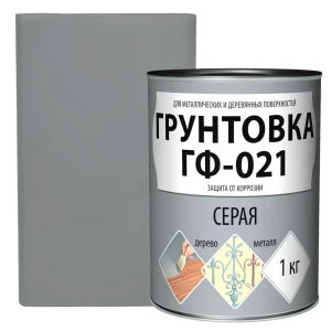 Грунтовка EMPILS ГФ-021 для металла и дерева 1 кг 81966827